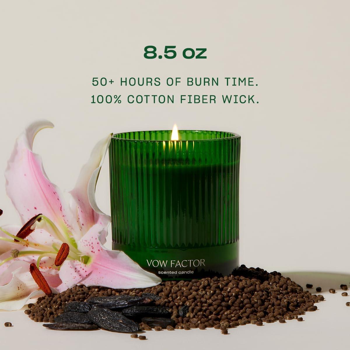 imageOff The Grid Luxury Scented Candle by Snif Warm and Calming Candle 50 Hours 100 Cotton Fiber Wicks Soy Wax Blend NonToxic Vegan 85 ozVow Factor