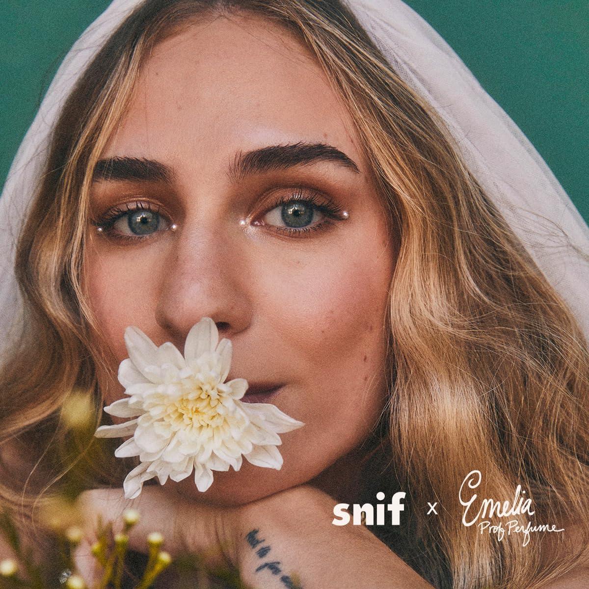 imageOff The Grid Luxury Scented Candle by Snif Warm and Calming Candle 50 Hours 100 Cotton Fiber Wicks Soy Wax Blend NonToxic Vegan 85 ozVow Factor