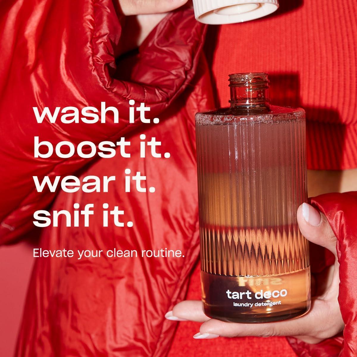 imageSnif Sweet Ash Laundry Detergent Low Key Sweet and Earthy Scent 64 Loads NonIrritating to Skin Clean NonToxic Vegan Cruelty Free 32ozTart Deco